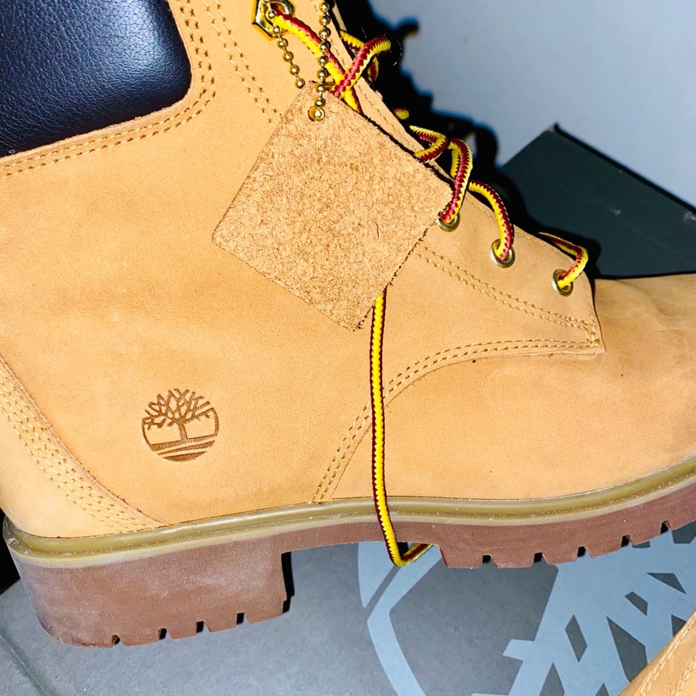 Timberland Jayne Women’s 6Inch Wheat Nubuck Boots - Picture 4 of 13